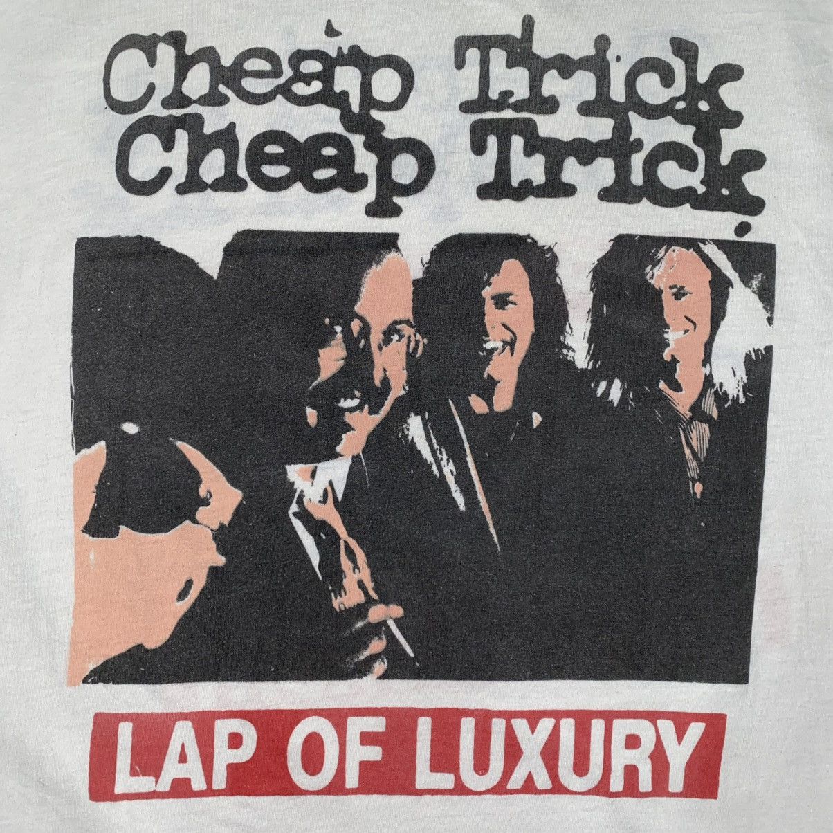 Band Tees VINTAGE 80S CHEAP TRICK BAND TEE Size US XL / EU 56 / 4 - 4 Thumbnail