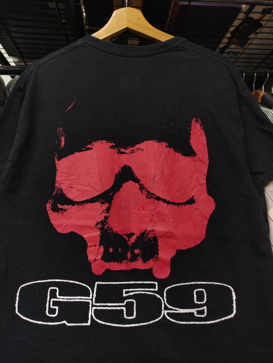 Fuck The Population × G59 Records Suicideboys G59 " Red Skull Logo " T-Shirt Size US L / EU 52-54 / 3 - 1 Thumbnail