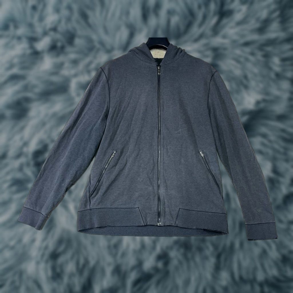 Lululemon Lululemon Cross Cut Hoodie Men XL Light Grey Distressed See Pics Zip Full Zip Size US XL / EU 56 / 4 - 1 Thumbnail