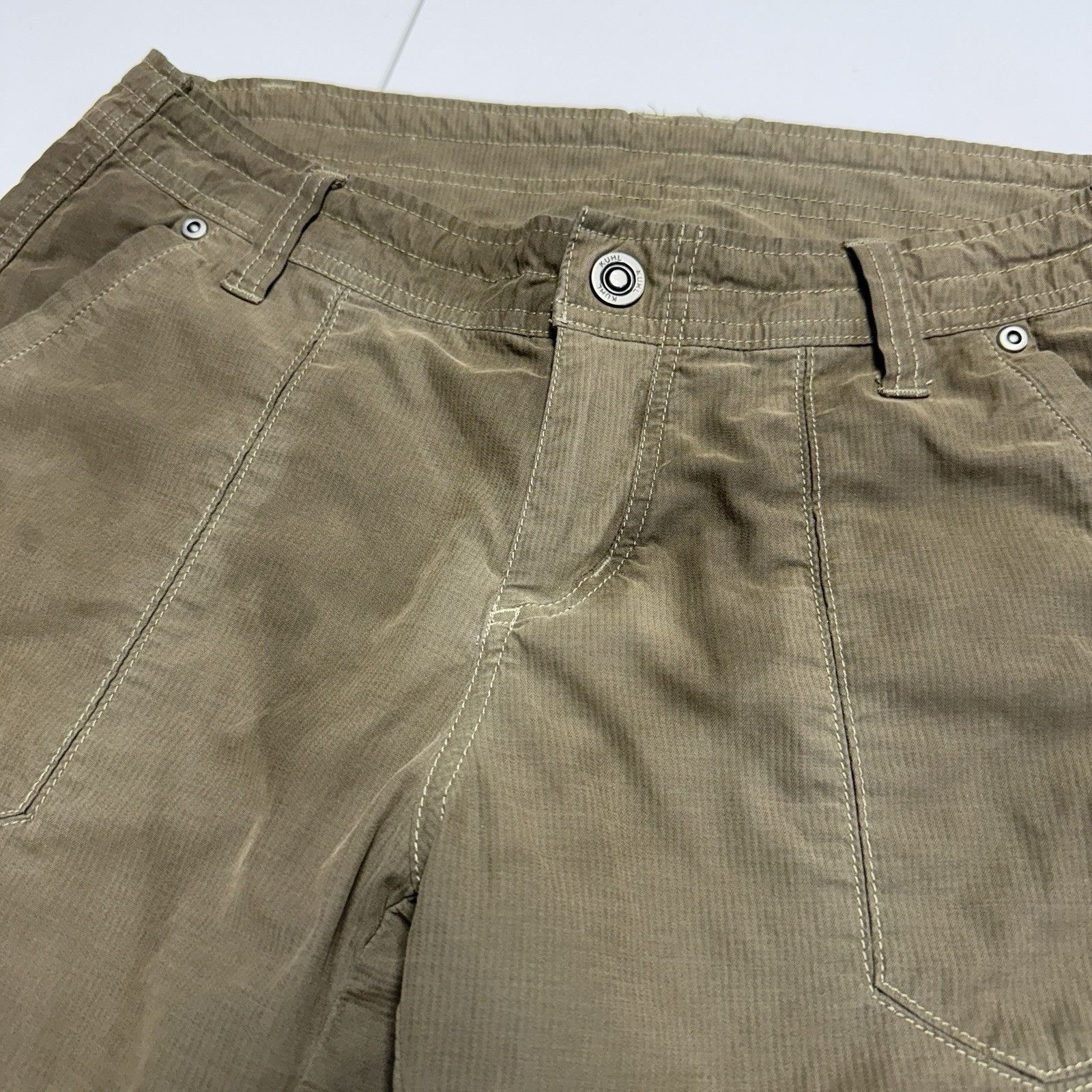 Kuhl Kuhl Pants Womens 8 Brown Hiking Outdoor Casual (32x30.5) Size US 32 / EU 48 - 4 Thumbnail