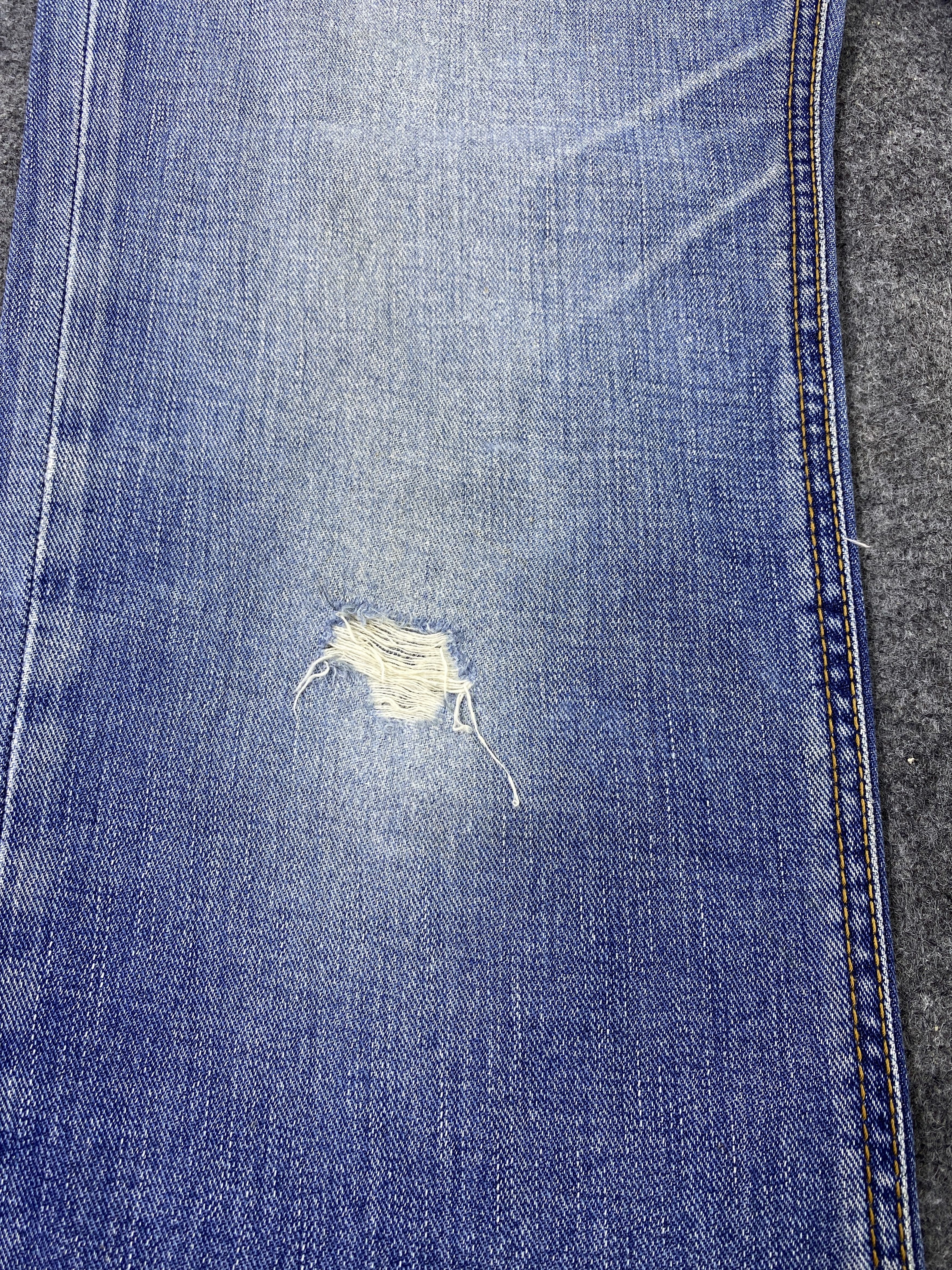 Edwin Edwin 503zz Distress Blue Wash Jeans - J970 Size US 34 / EU 50 - 13 Thumbnail