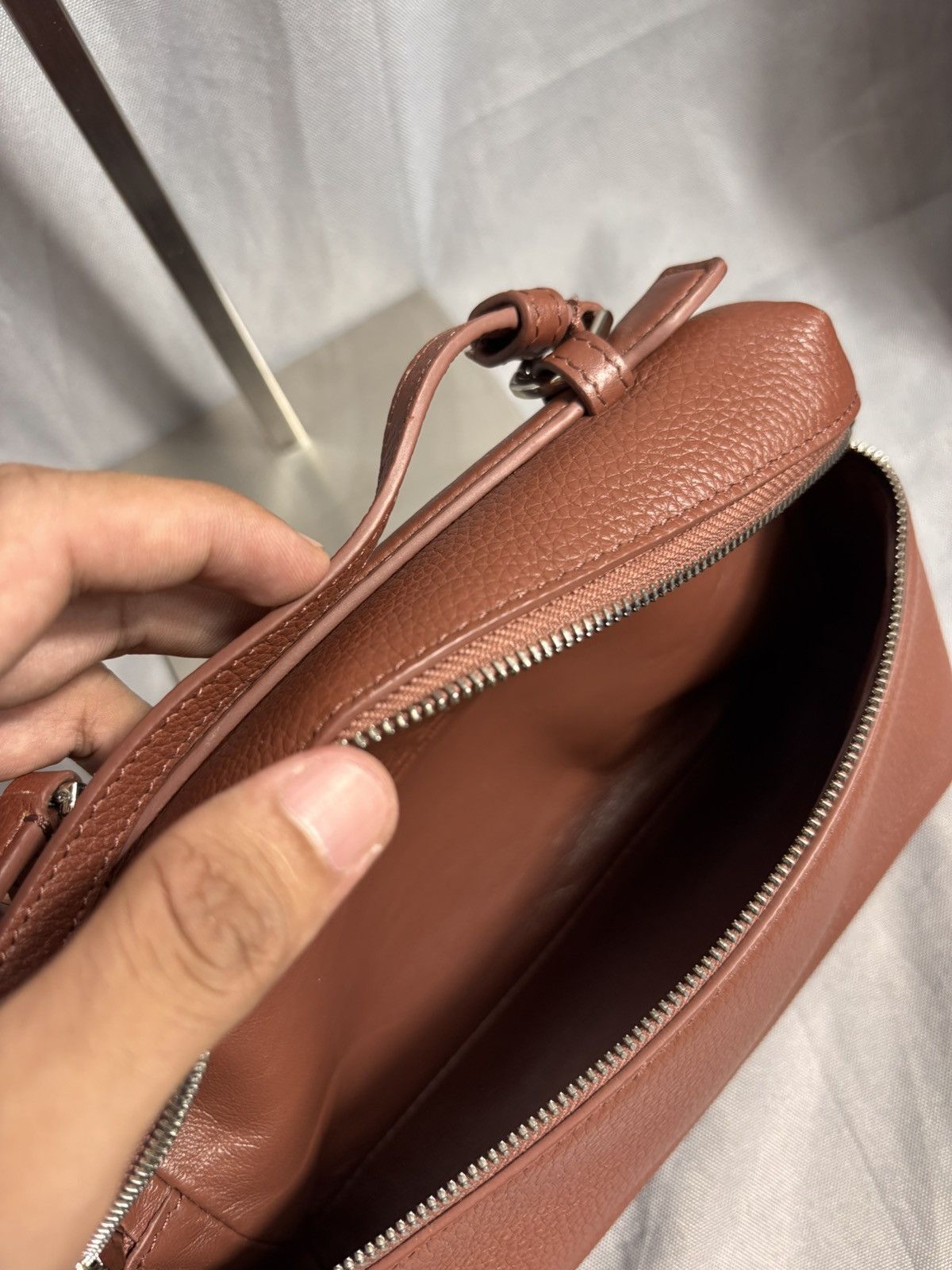Loro Piana Loro Piana Grained Calfskin Size ONE SIZE - 23 Thumbnail