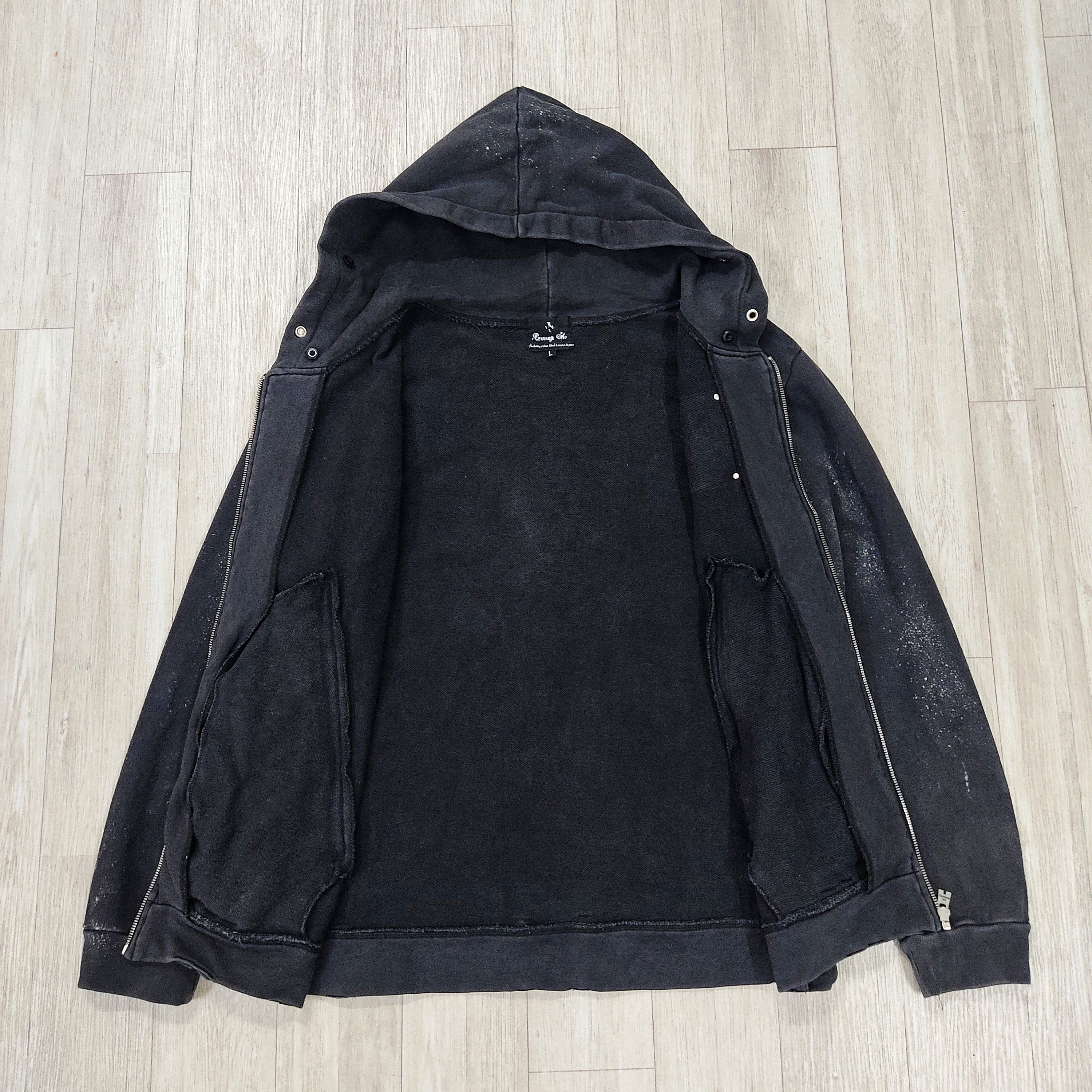 BERNINGS SHO Bernings Sho Rust Faded Punk Hoodie Sweatshirt Size US M / EU 48-50 / 2 - 7 Thumbnail