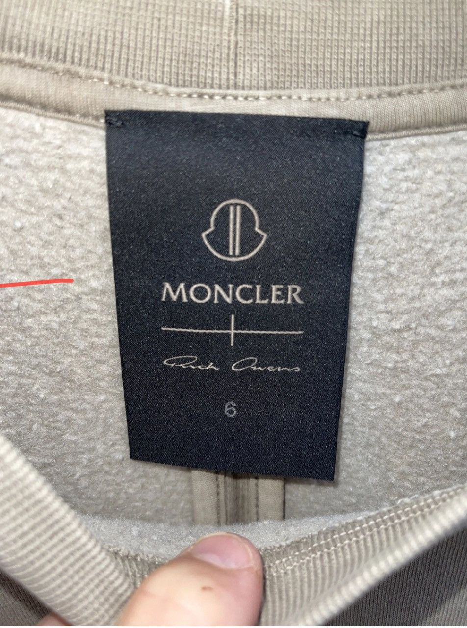 Moncler + Rick Owens ombré-effect jersey tank top