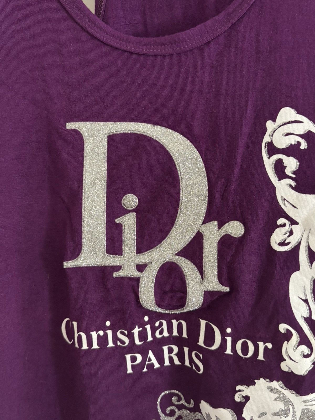 Dior Dior tank top SHINY LOGO Size S / US 4 / IT 40 - 2 Thumbnail