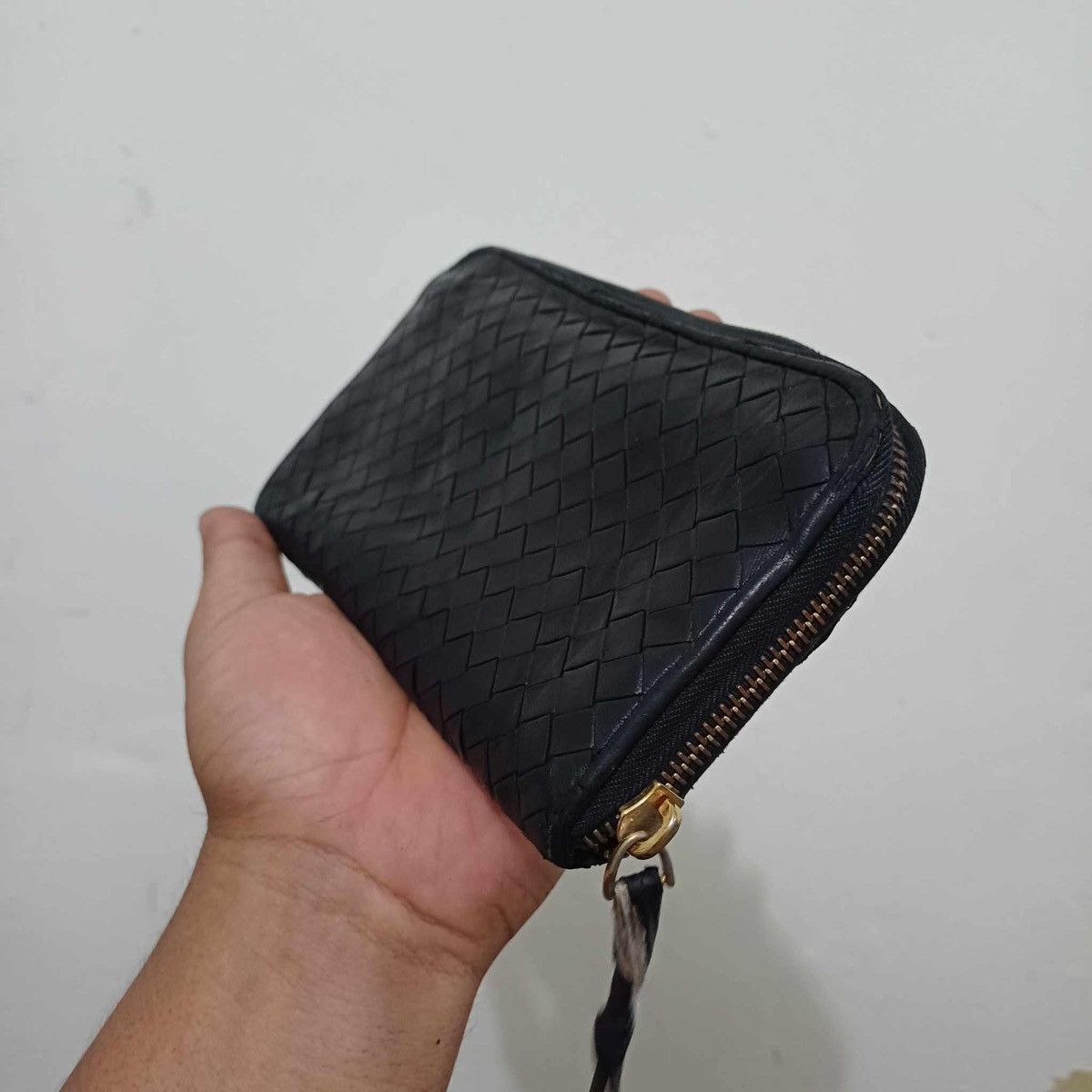 Bottega Veneta Bottega Veneta Intrecciato Black Bifold Long Wallet Size ONE SIZE - 3 Thumbnail