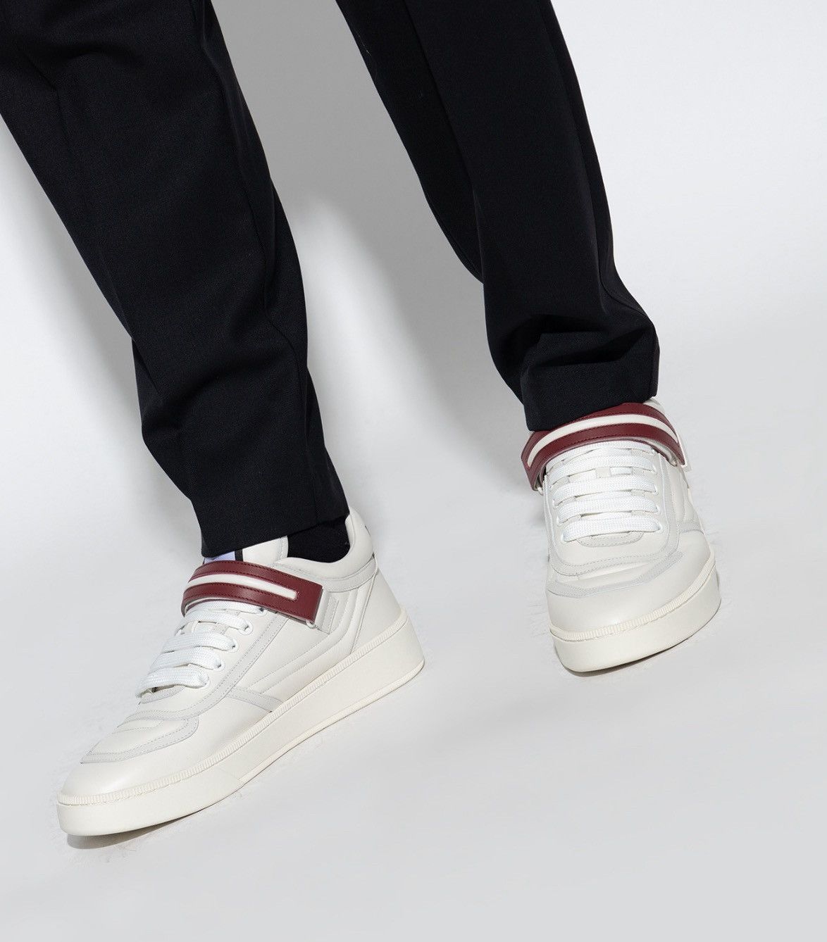 Bally Bally Raise Royce Leather Low-Top Sneakers size 42/us size 9 Size US 9 / EU 42 - 2 Thumbnail