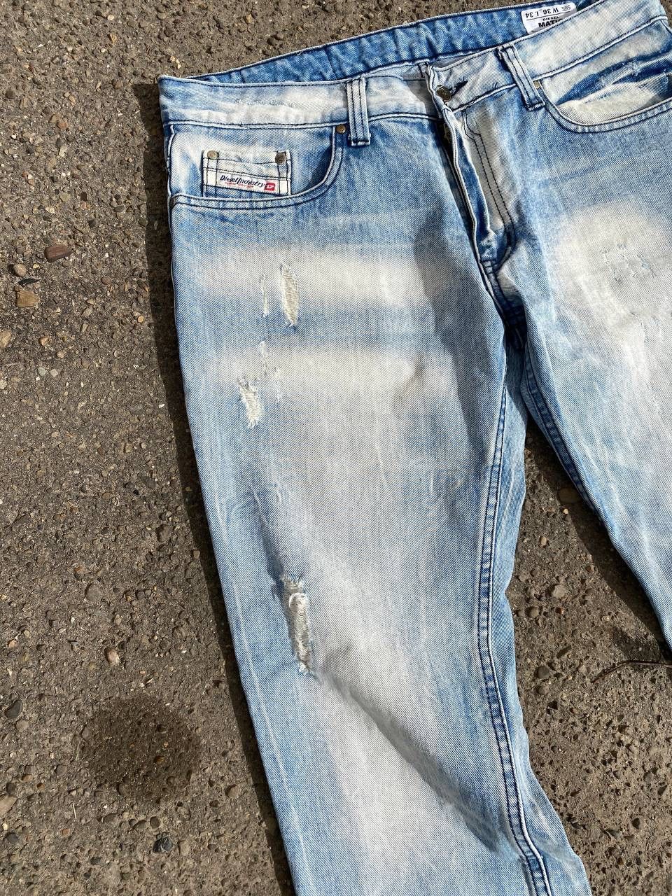 Japanese Brand × Vintage Diesel faded distressed pants jeans Size US 34 / EU 50 - 9 Thumbnail