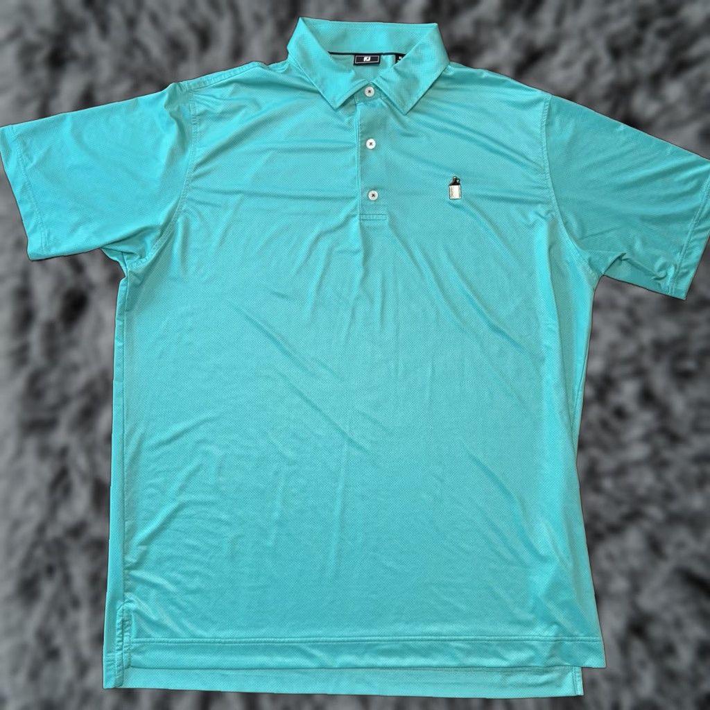 Footjoy Footjoy Mens XL Polo Shirt Green Nevillewood Golf Jug Logo Shirt Polo Golf Men XL Green FootJoy Logo Jug Nevillewood Size US XL / EU 56 / 4 - 1 Thumbnail