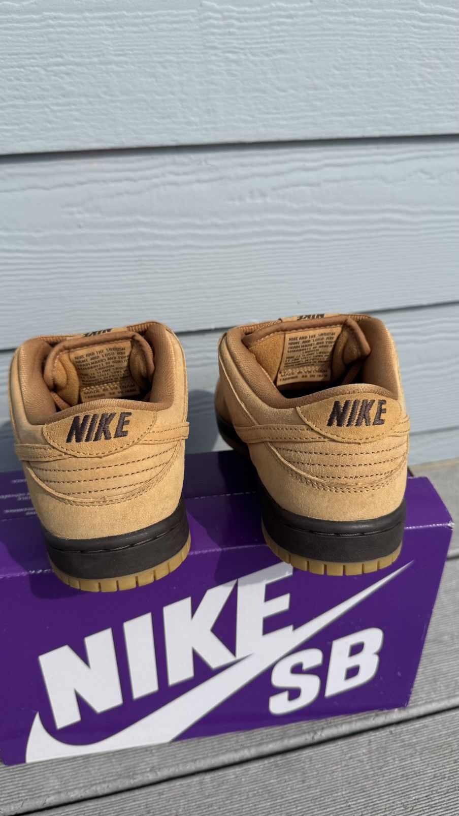 Nike SB Nike SB Dunk Low - Wheat Size US 5.5 / EU 38 - 6 Thumbnail