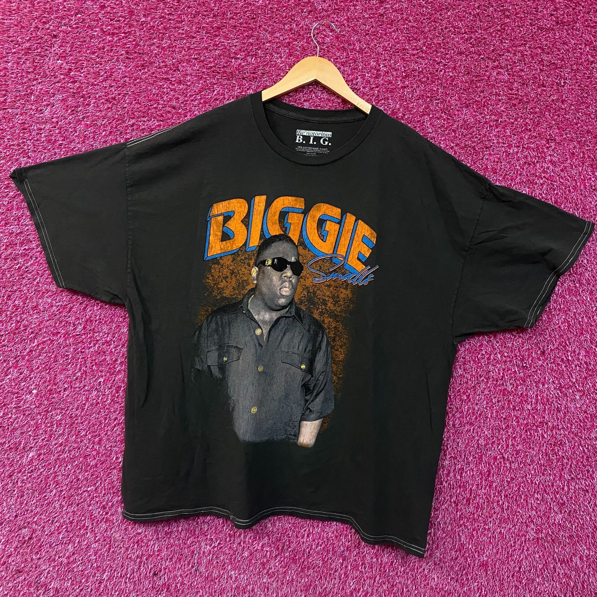 Rap Tees The Notorious B.I.G. Biggie Smalls Graphic T-Shirt M/L Size US L / EU 52-54 / 3 - 3 Thumbnail