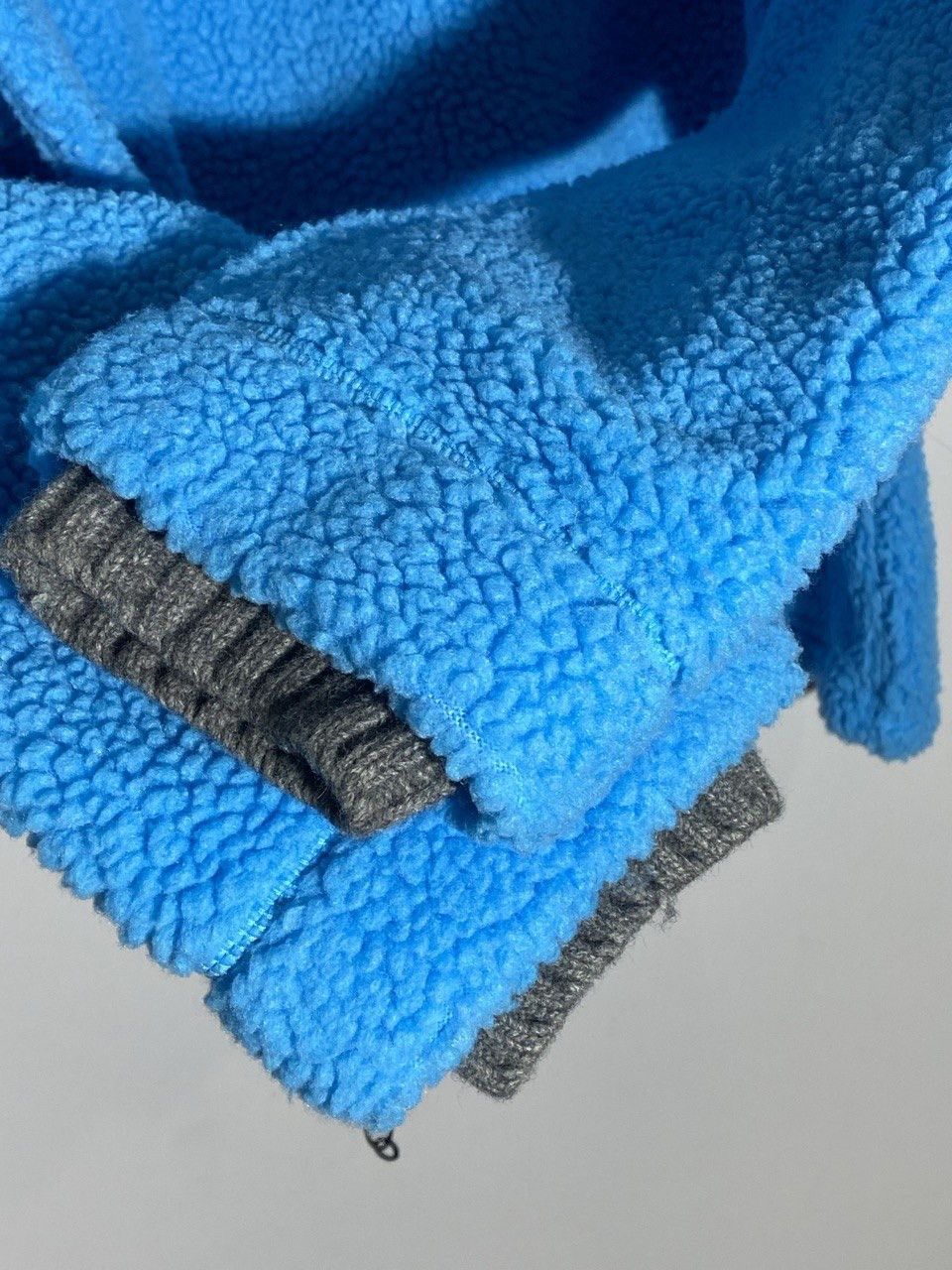Napapijri Vintage Napapijri Flag Logo Baby Blue Fleece 1/4 zip Size US XL / EU 56 / 4 - 10 Thumbnail