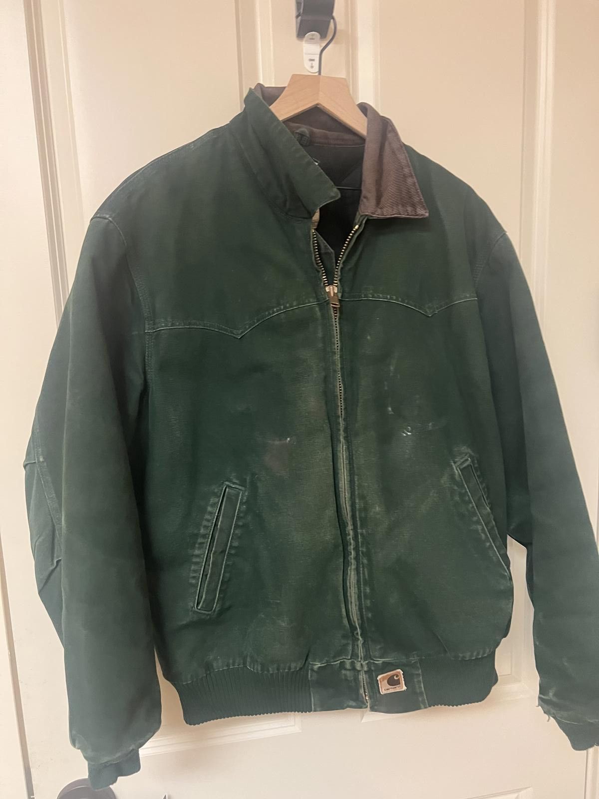 Carhartt Carhartt Men's sana fe Jacket Green Work Coat Size US XL / EU 56 / 4 - 1 Thumbnail
