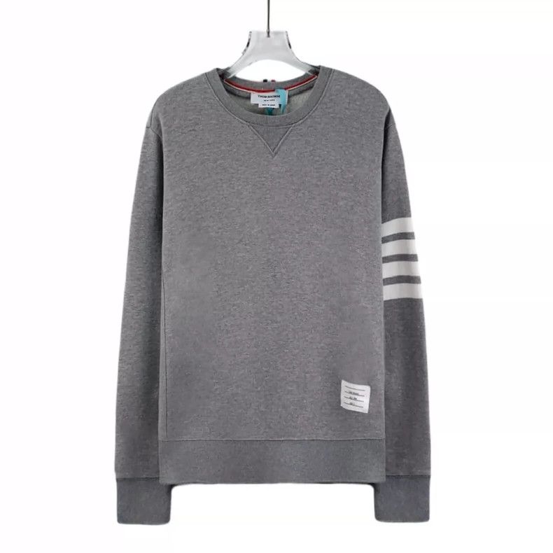 Thom Browne Thom Browne Round collar long sleeve hoodie Size US L / EU 52-54 / 3 - 1 Thumbnail
