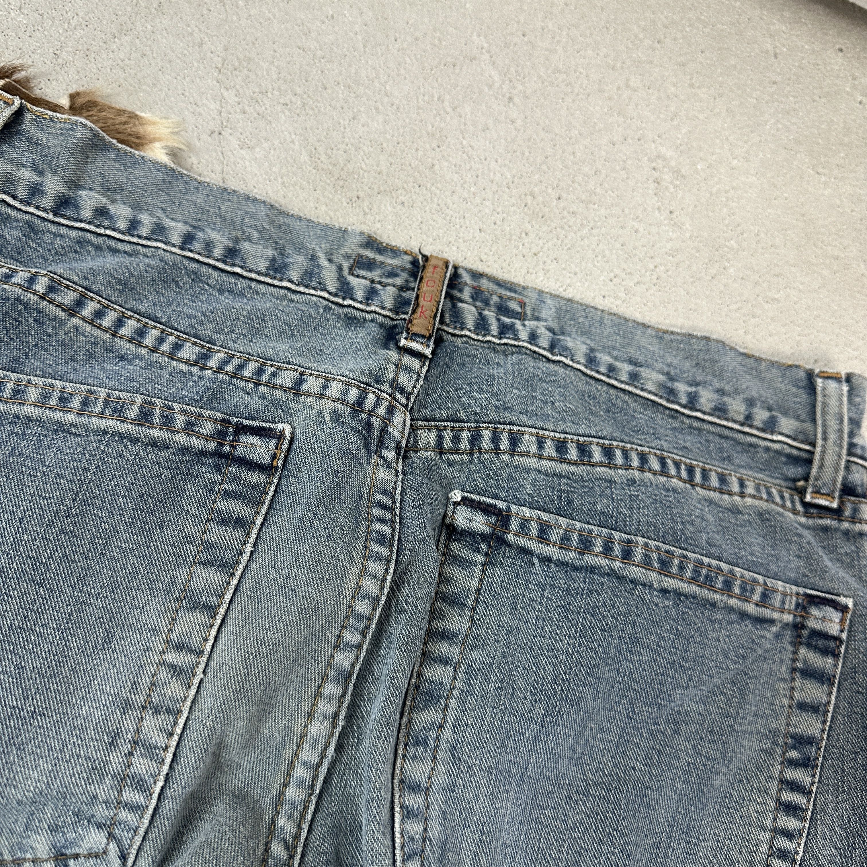 Vintage Vintage Denim Y2K Streetwear Baggy Hip-Hop FCUK Jeans Size US 32 / EU 48 - 7 Thumbnail