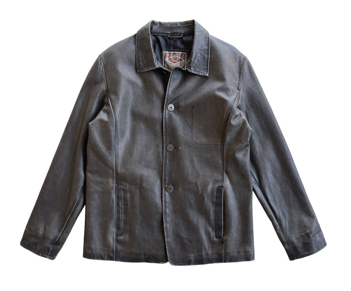 Fad Three Fad Tribe Polyester Recin Coating Jacket (Natural Faded) Size US M / EU 48-50 / 2 - 2 Thumbnail