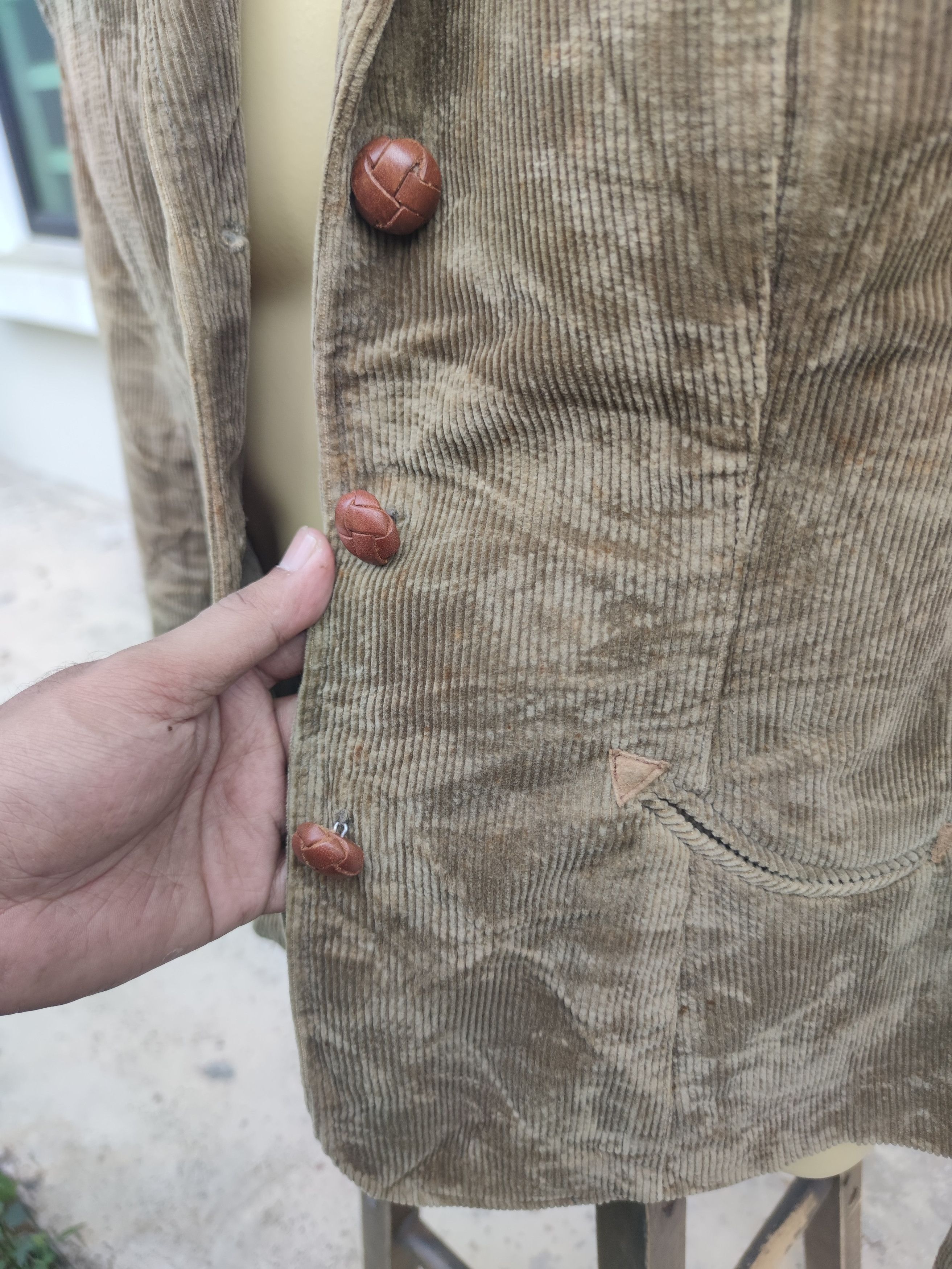Ralph Lauren Vintage Ralph Lauren Western Corduroy Blazer Size S / US 4 / IT 40 - 8 Thumbnail