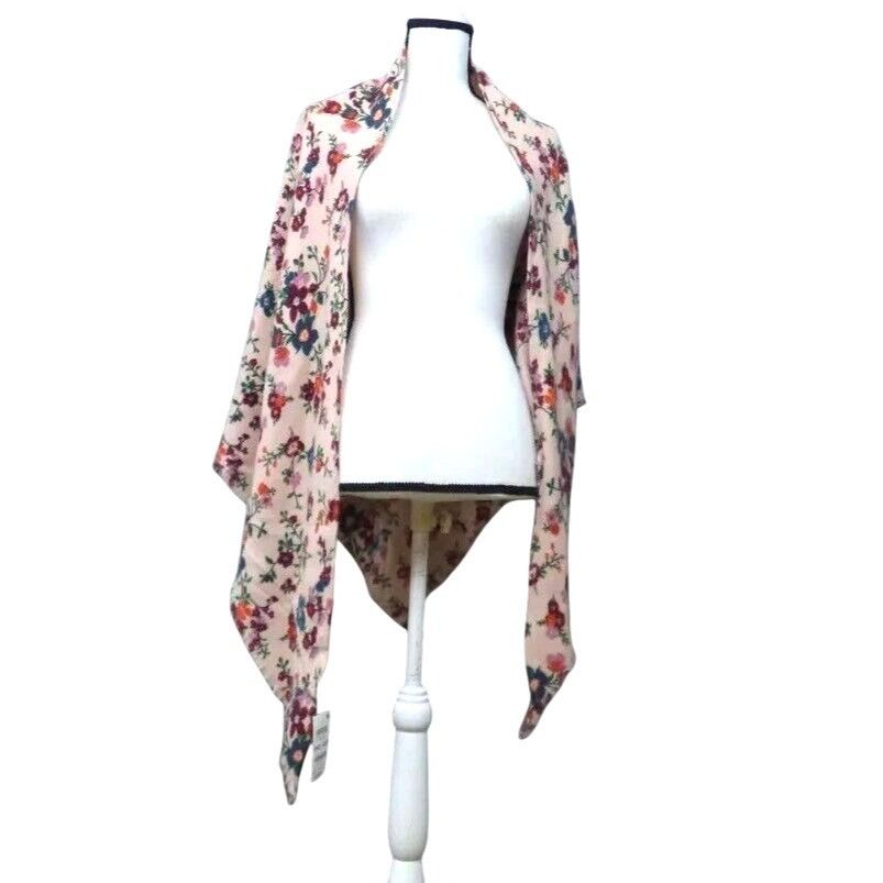 Other INC International Concepts Floral-Print Triangle Scarf, Blus Size ONE SIZE - 4 Thumbnail