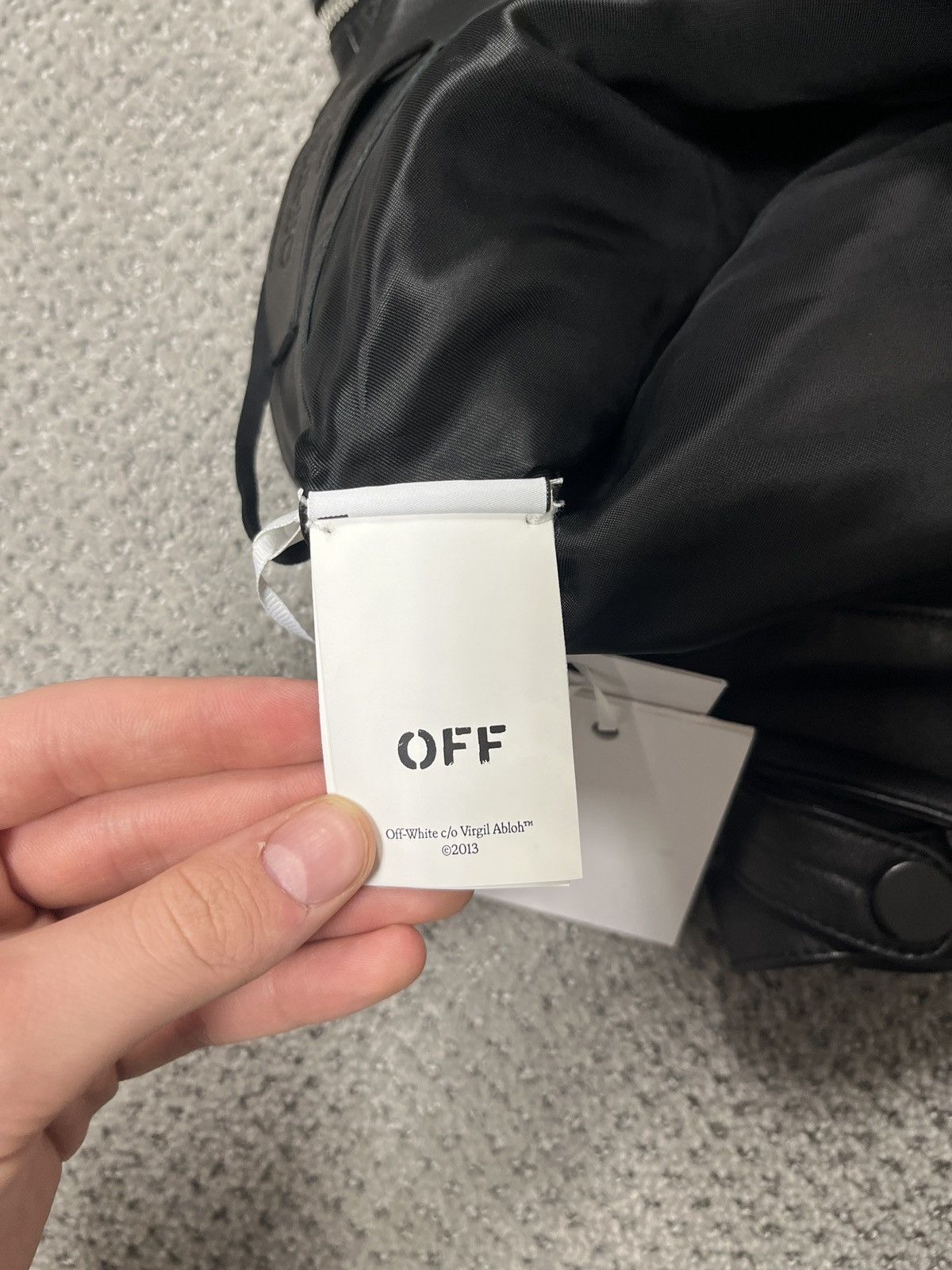 Off-White Off-White Zip Leather Cargo Pants Size US 38 / EU 54 - 7 Thumbnail