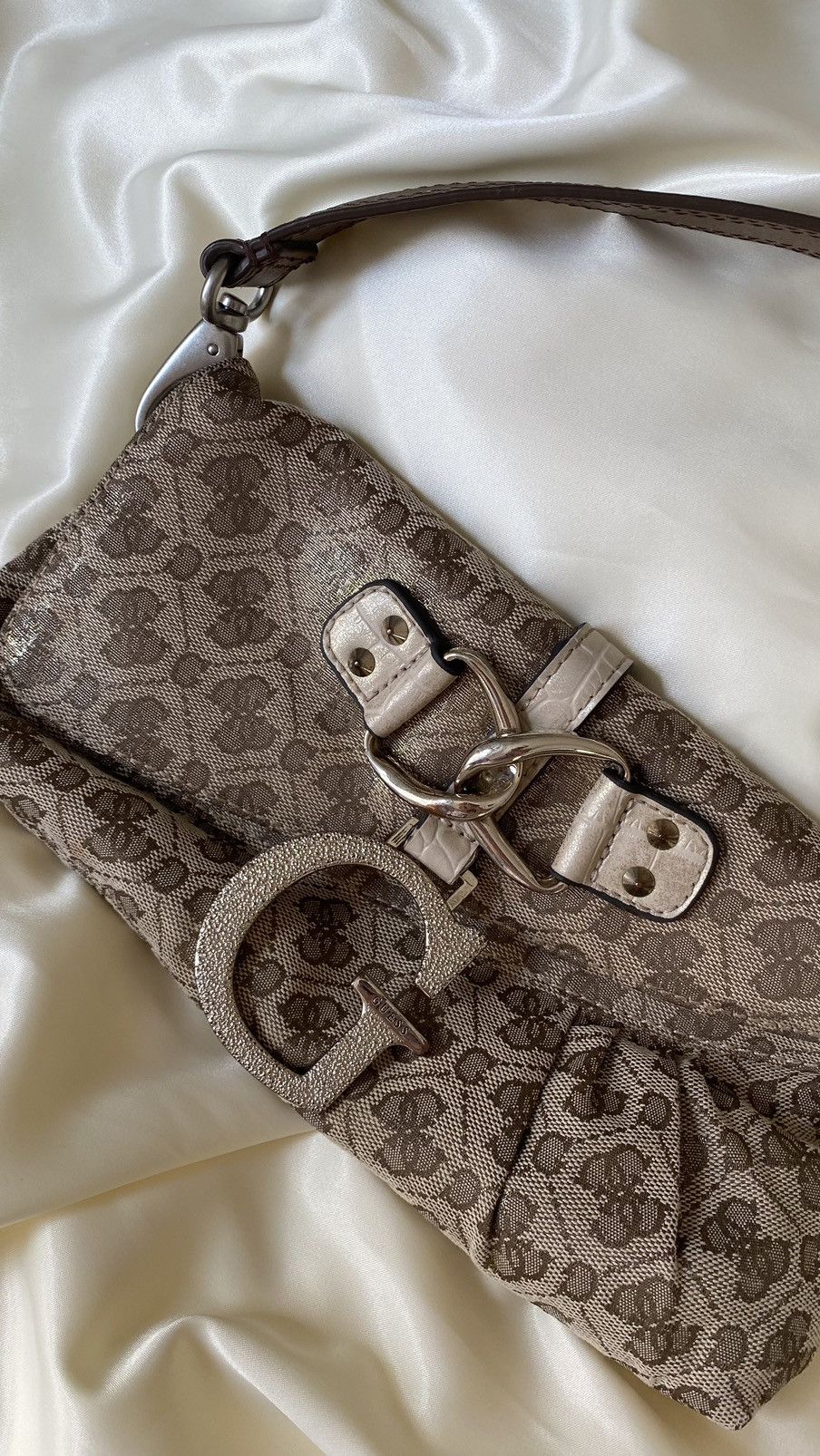 Guess Vintage guess beige shoulder bag Size ONE SIZE - 3 Thumbnail