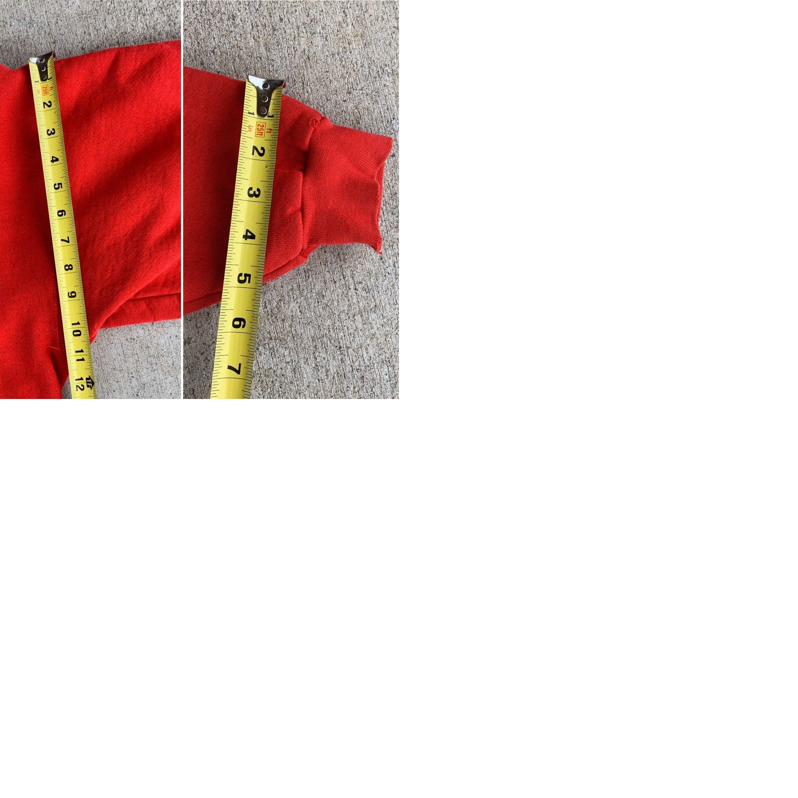 Spell VINTAGE GALT SAND Sweatshirt Front And Back Graphics Big Logo Spell Out XL Red 1980s Sportswear/Beach Mens/Unisex? Size US XL / EU 56 / 4 - 9 Thumbnail