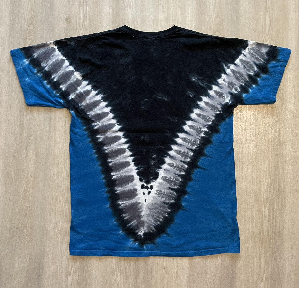 Rap Tees × Vintage Vintage Liquid Blue RUSH Tye Dye Bandtee Mens Large Size US L / EU 52-54 / 3 - 3 Thumbnail
