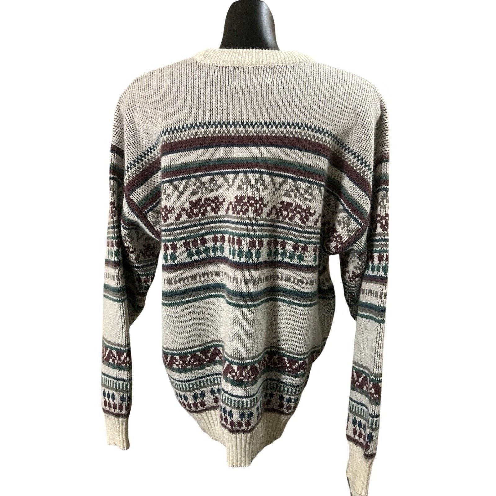 Anchor Blue Vintage 90s Anchor Blue Fair Isle Sweater - XL Size US XL / EU 56 / 4 - 2 Thumbnail