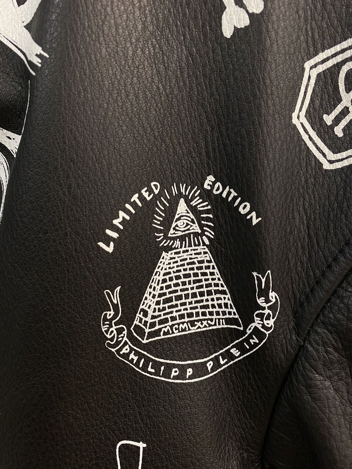 Philipp Plein Very Rare Limited Edition Philipp Plein Leather Jacket Size US M / EU 48-50 / 2 - 3 Thumbnail