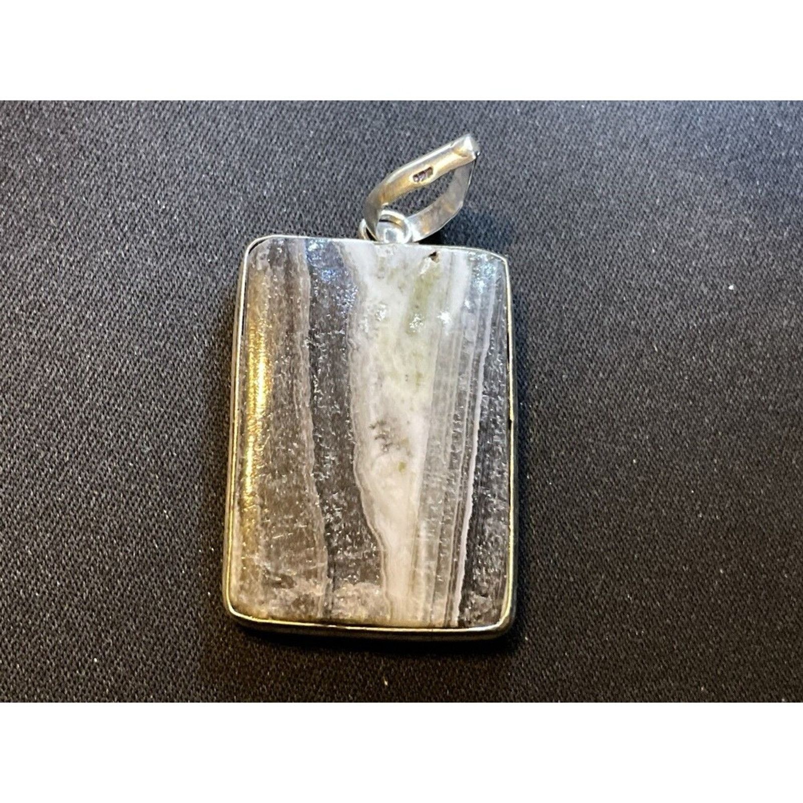 Other 925 Sterling Zebra Jasper Large Pendant Size ONE SIZE - 1 Thumbnail
