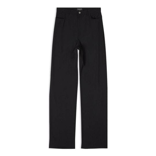 Balenciaga o1bcso1str1124 5 Pocket Baggy Pants in Black Size US 32 / EU 48 - 1 Thumbnail