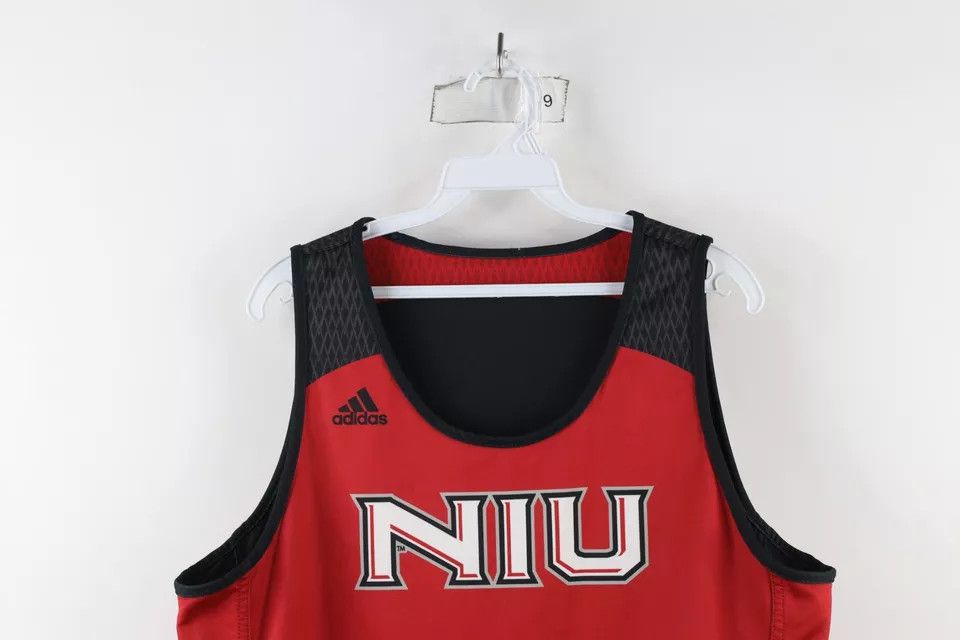 Adidas × Vintage Adidas Reversible Northern University Basketball Jersey Size US L / EU 52-54 / 3 - 13 Thumbnail