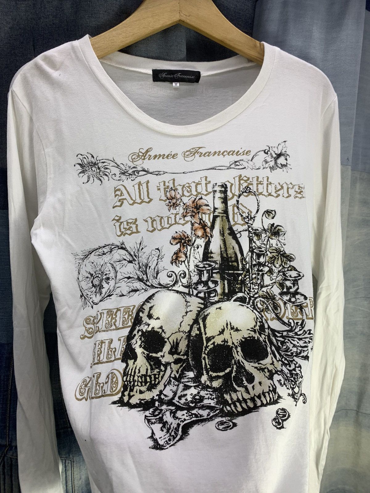 Hysteric Glamour × If Six Was Nine × Japanese Brand Armée Française poem skulls punk Size US M / EU 48-50 / 2 - 4 Thumbnail