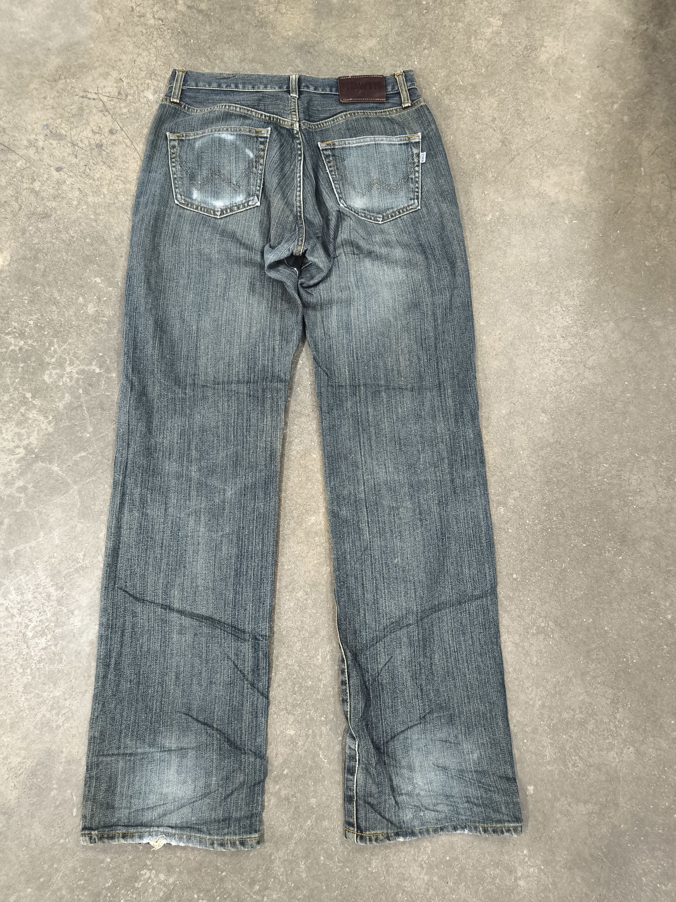 Beauty Beast 🔥Flare🔥🔥🔥 Vintage Edwin Jeans distressed if six was nine Size US 30 / EU 46 - 10 Thumbnail
