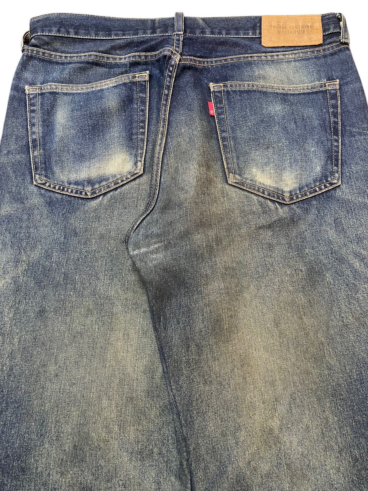 Kapital Vintage Japanese Brand Mud Wash Style Distress Loose Jeans Size US 32 / EU 48 - 6 Thumbnail