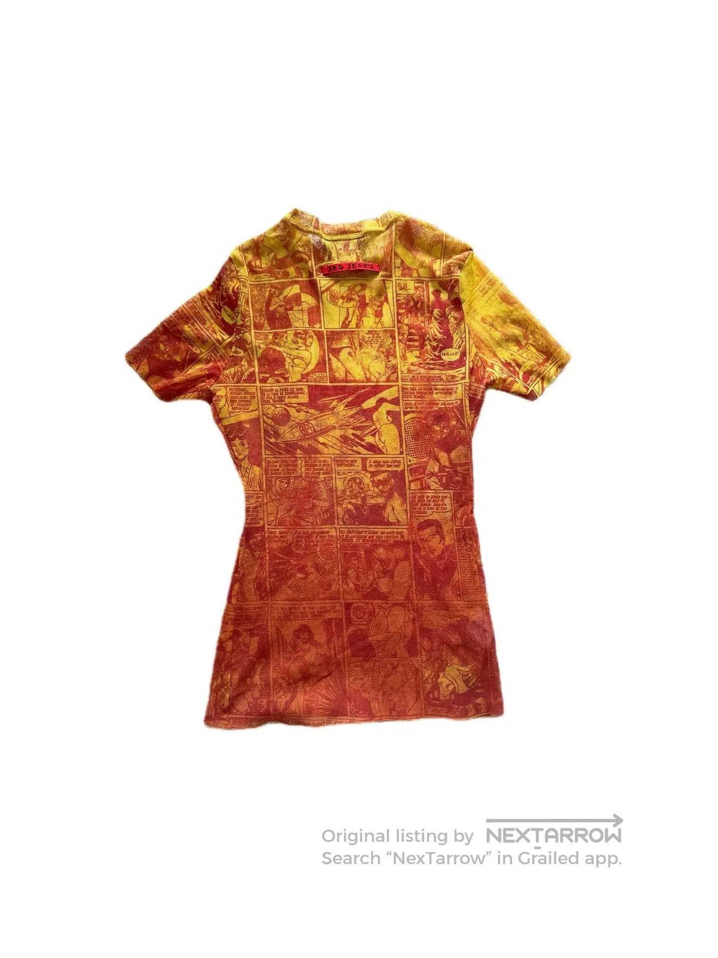 Jean Paul Gaultier Jean Paul Gaultier Mesh Comic Top. Size M / US 6-8 / IT 42-44 - 2 Thumbnail