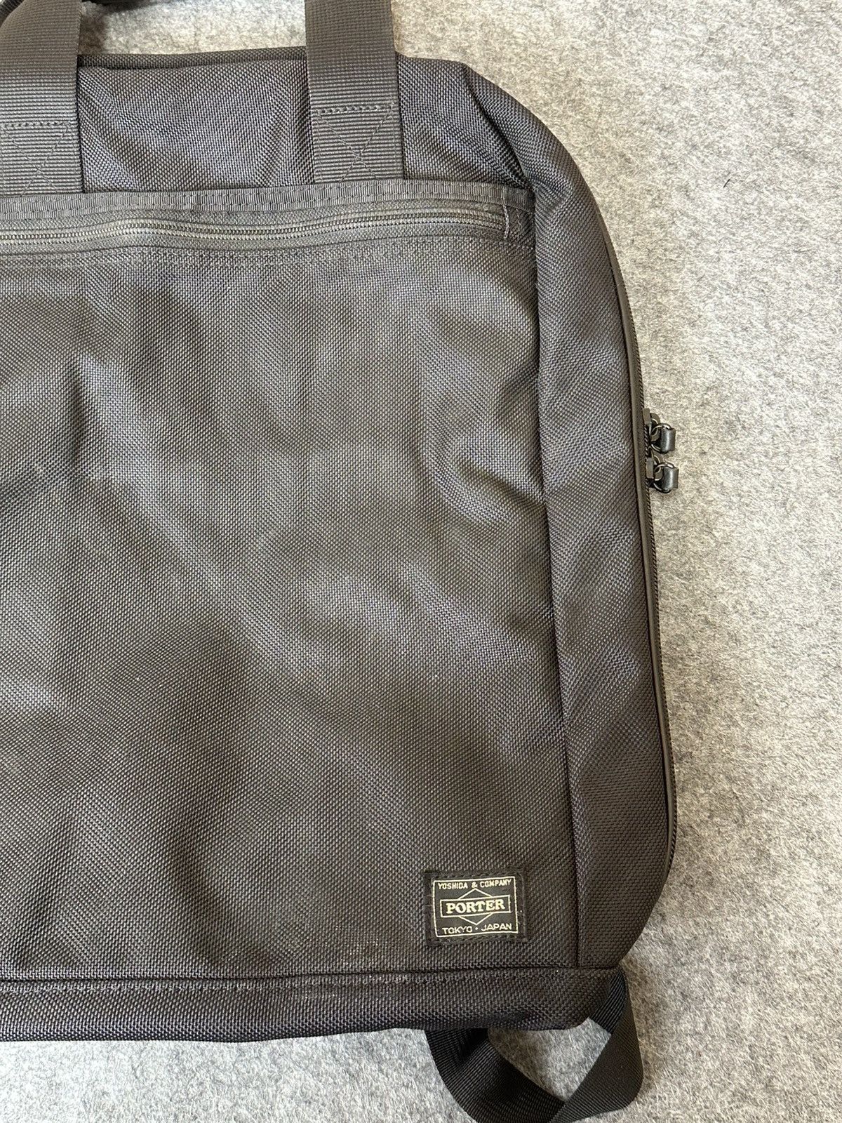 Porter Porter Yoshida Stage 2Way Rucksack in black. Size ONE SIZE - 3 Thumbnail