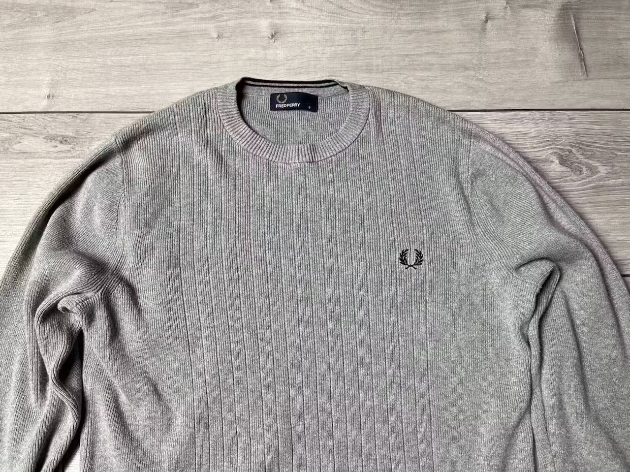 Fred Perry Fred Perry sweater cotton jumper size Small Size US S / EU 44-46 / 1 - 3 Thumbnail