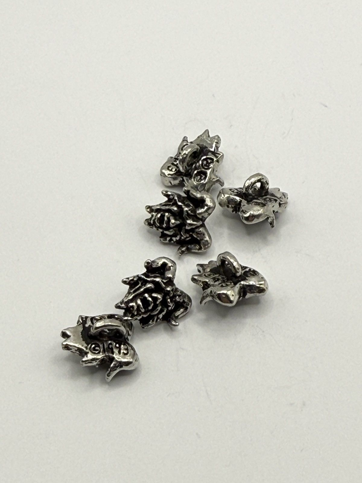 Seditionaries Alchemy England Demon Pewter Charms biker/goth chrome erd Size ONE SIZE - 1 Thumbnail