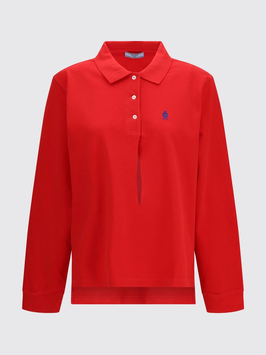 Prada Prada Polo Shirt Woman Red Size S / US 4 / IT 40 - 1 Preview