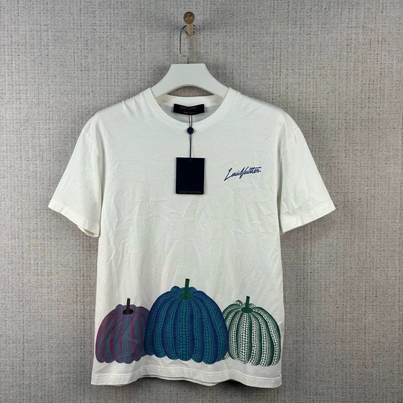 Louis Vuitton Louis Vuitton Yayoi Kusama SS23 Logo Pumpkin Print Crew Ne Size US S / EU 44-46 / 1 - 1 Thumbnail