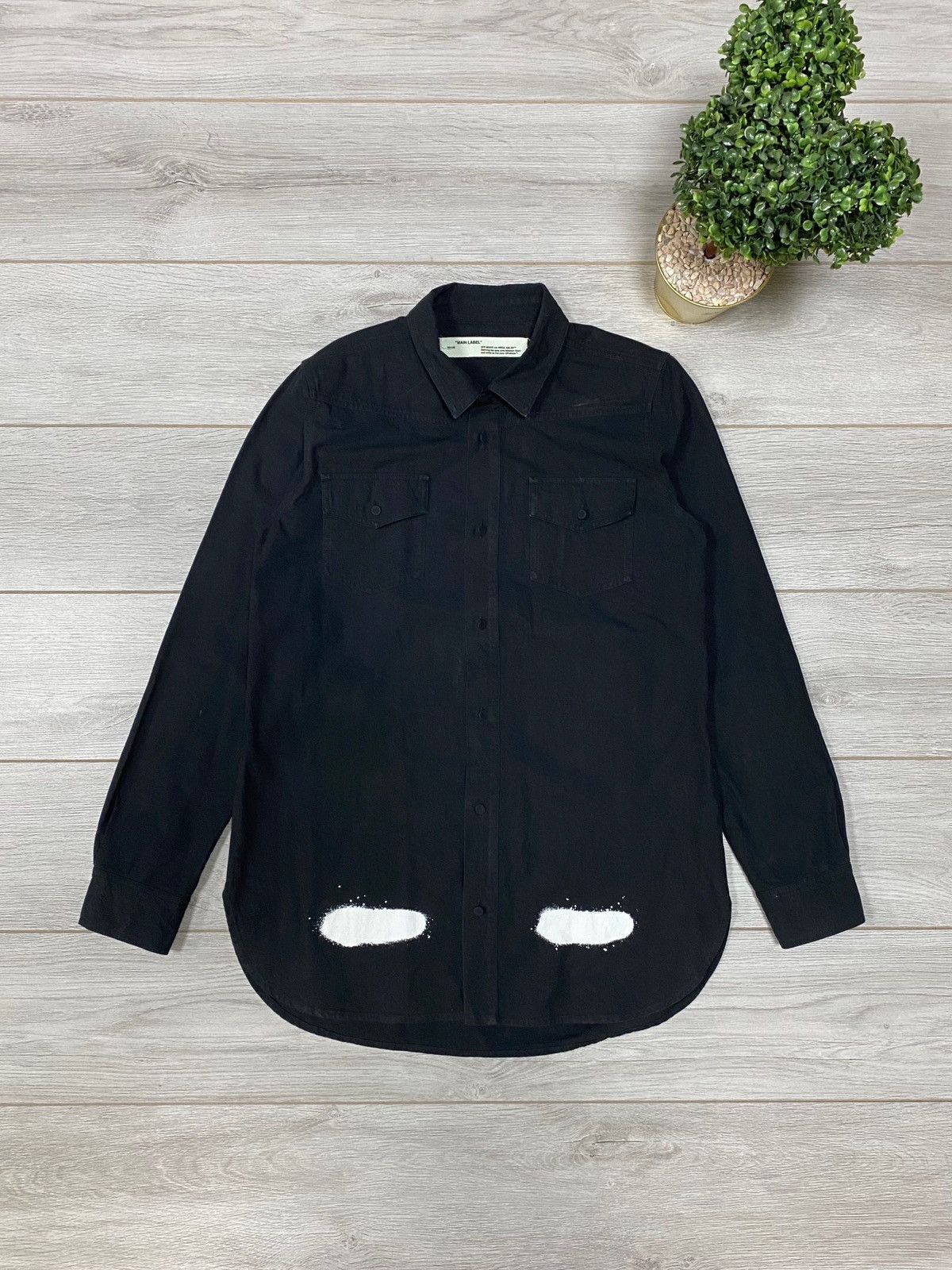 Off-White Off White spray shirt Size US M / EU 48-50 / 2 - 3 Thumbnail