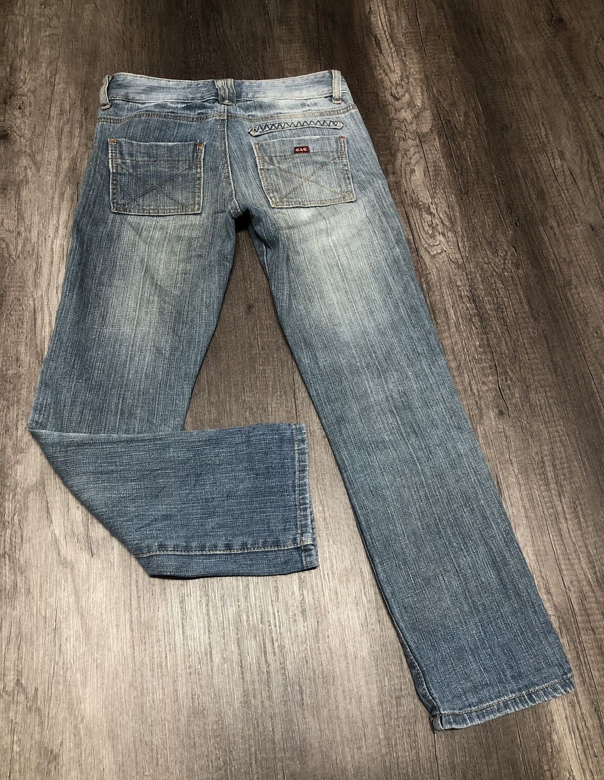 Japanese Brand × Vintage Japanese Brand Denim Bush Pant Design Size 28" / US 6 / IT 42 - 25 Thumbnail