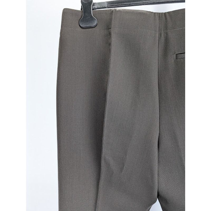 Bottega Veneta o1rshd1 Compact Wool Trousers in Olive Size US 36 / EU 52 - 14 Thumbnail
