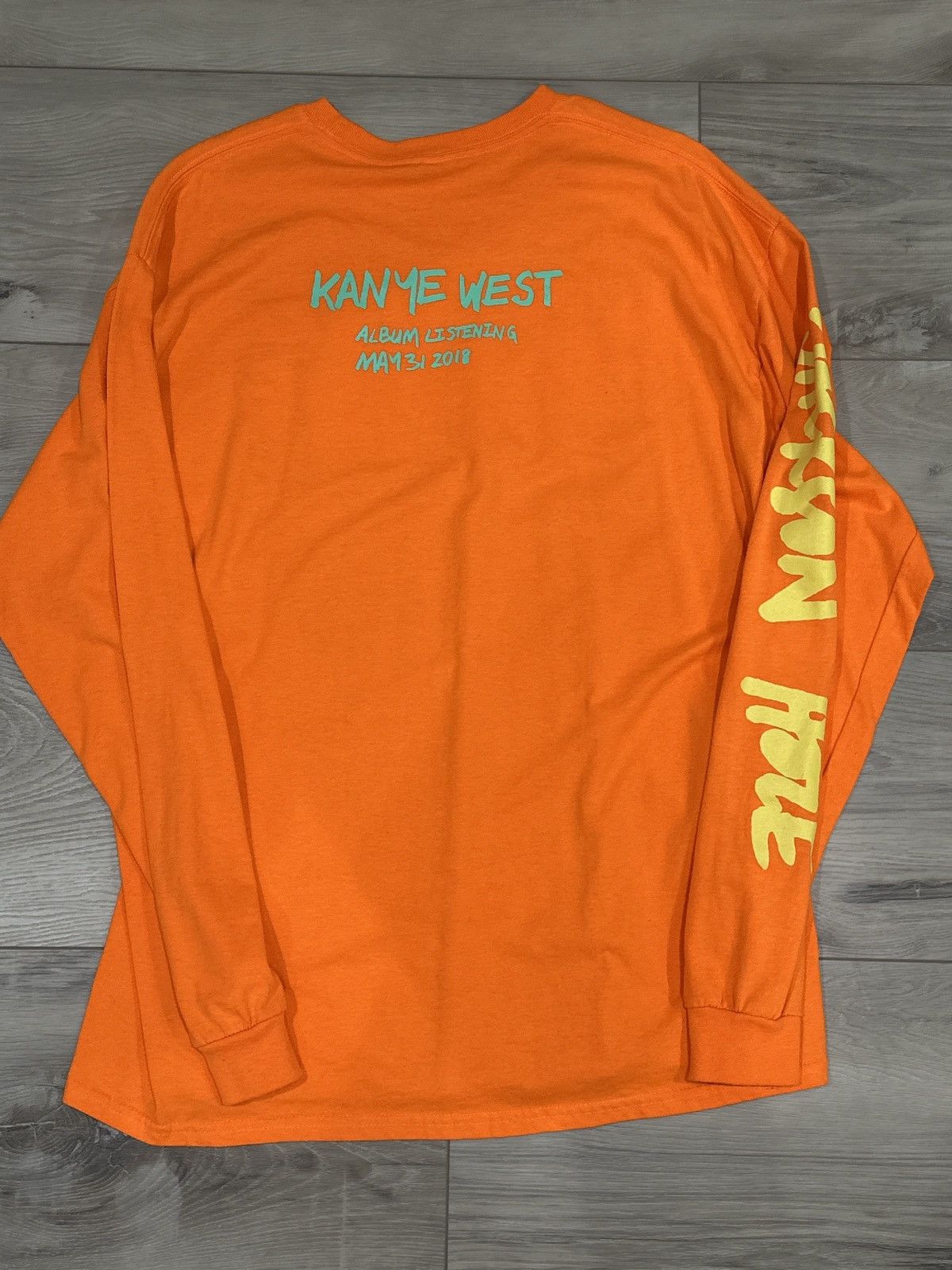 Band Tees × Kanye West Ye Wyoming L/S Tee Size US XL / EU 56 / 4 - 2 Thumbnail