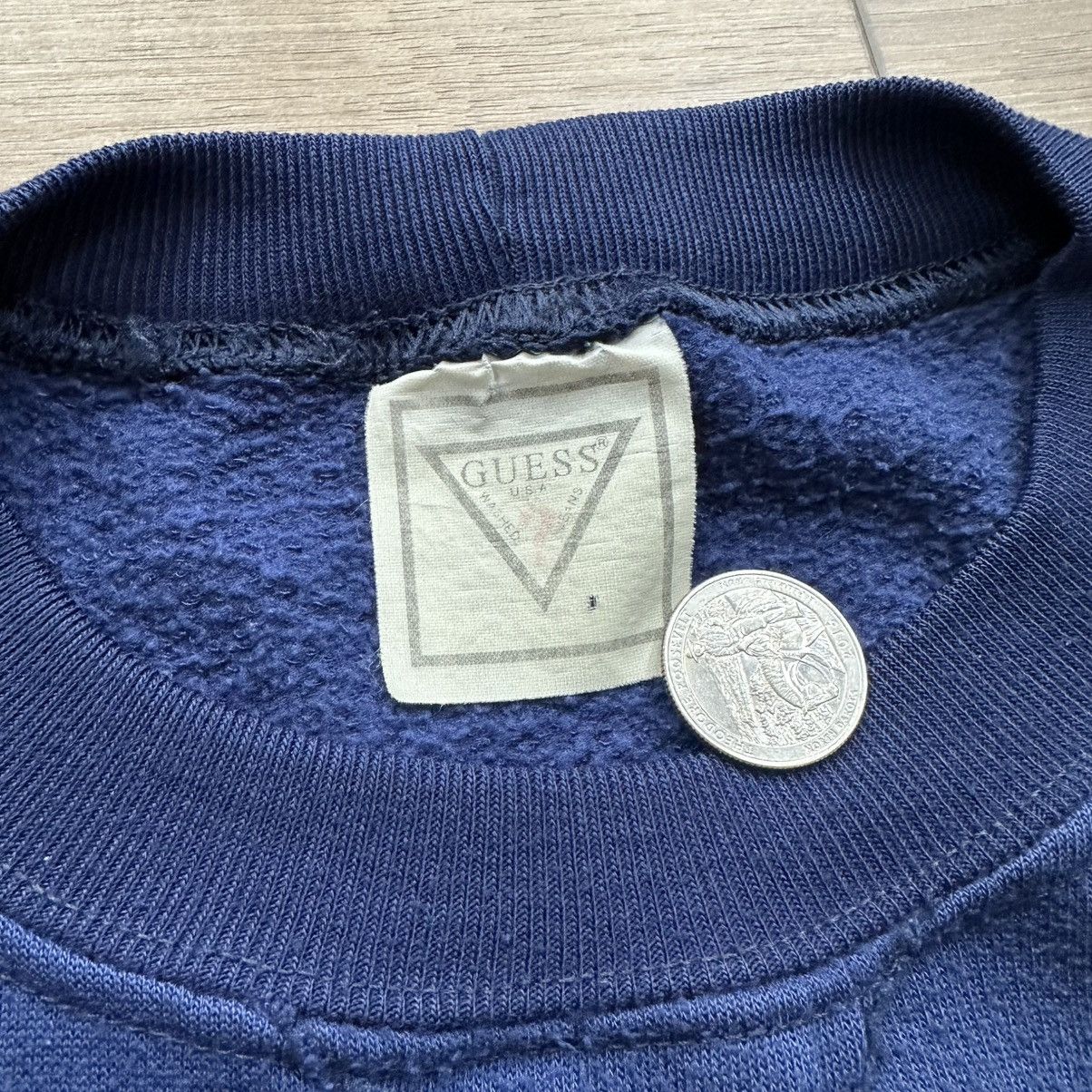 Guess Vintage 90s GUESS Embroidered Crewneck Sweatshirt Size US L / EU 52-54 / 3 - 8 Thumbnail