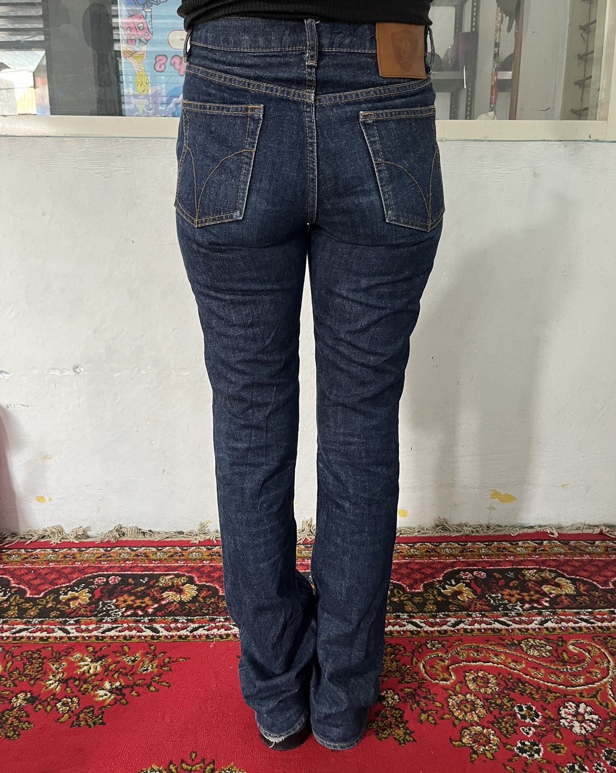 Hysteric Glamour × Japanese Brand 2000s hysterics hysterics glamour bootcut flare distressed Size 29" - 4 Thumbnail