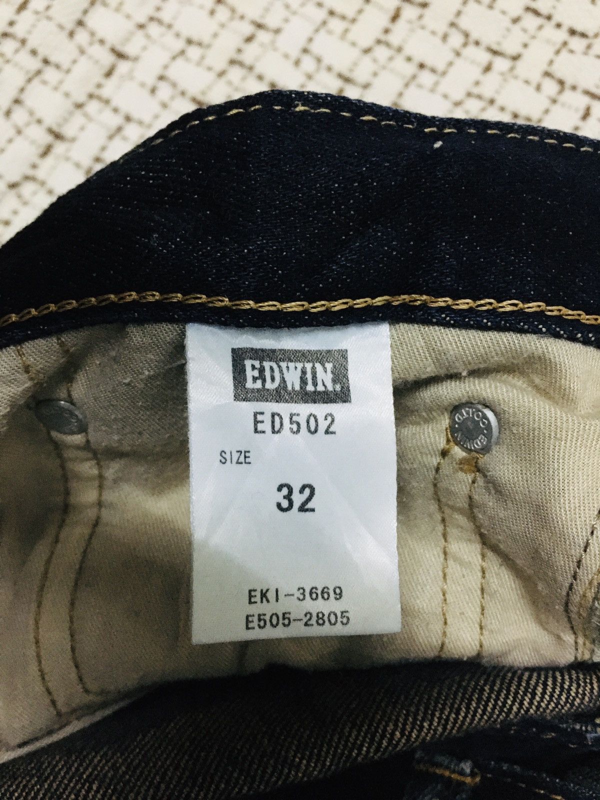 Edwin × Japanese Brand Edwin Jeans (Y01) Size US 34 / EU 50 - 9 Thumbnail