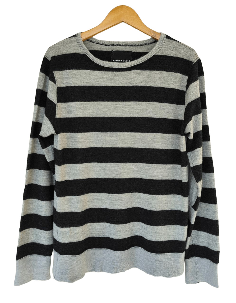 Number (N)ine Number Nine Strip Wool Size US M / EU 48-50 / 2 - 2 Thumbnail