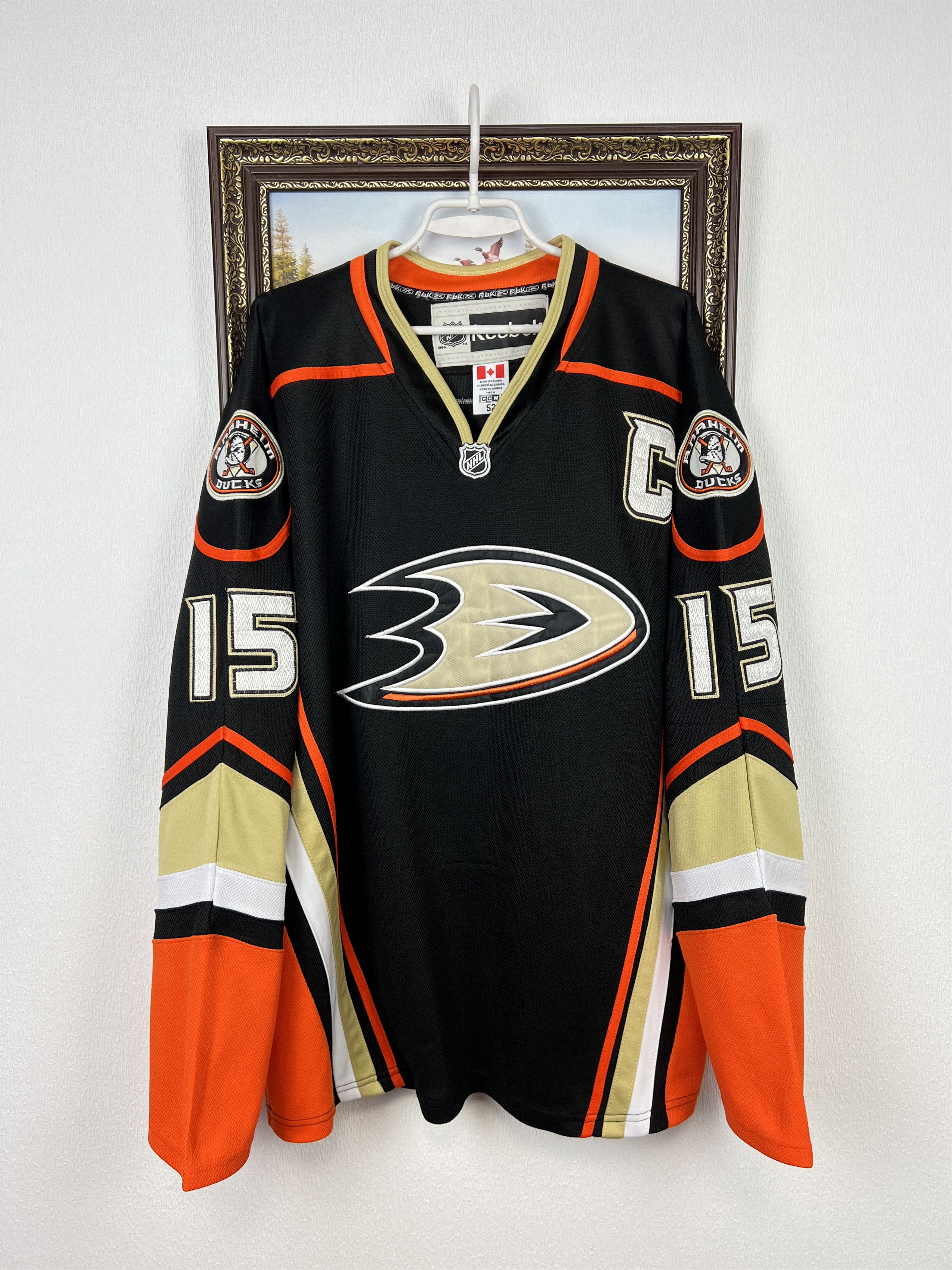 Reebok Center Ice Hockey Anaheim Ducks Getzlaf Jersey Tee