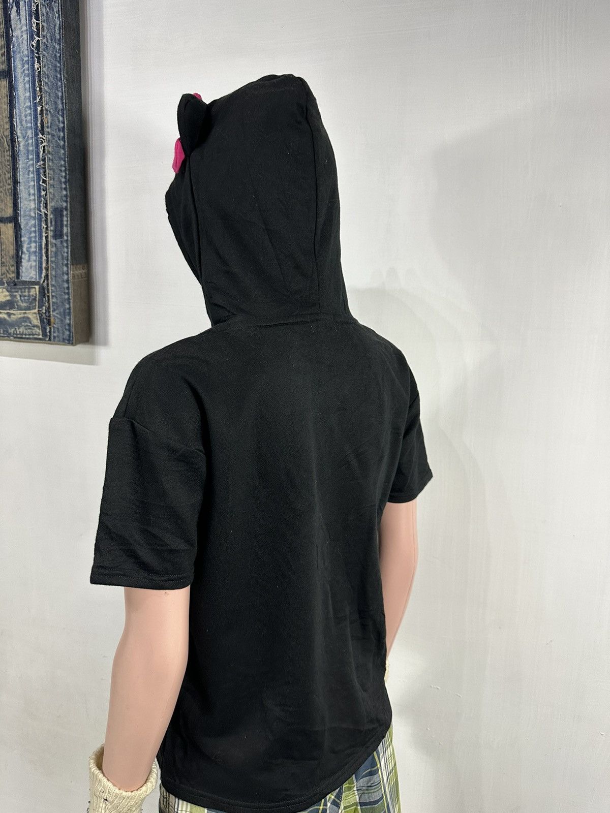 Other Hello Kitty Cartoon Horn Devil Short Sleeve Hoodie Size M / US 6-8 / IT 42-44 - 5 Thumbnail